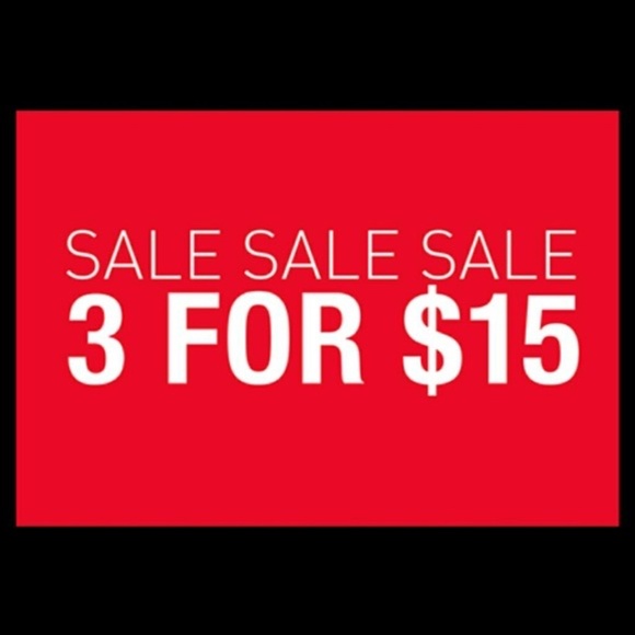 3 for $15 SALE: Bundle any 3 items priced at $15 or less & receive all 3 for $15 - Picture 1 of 1